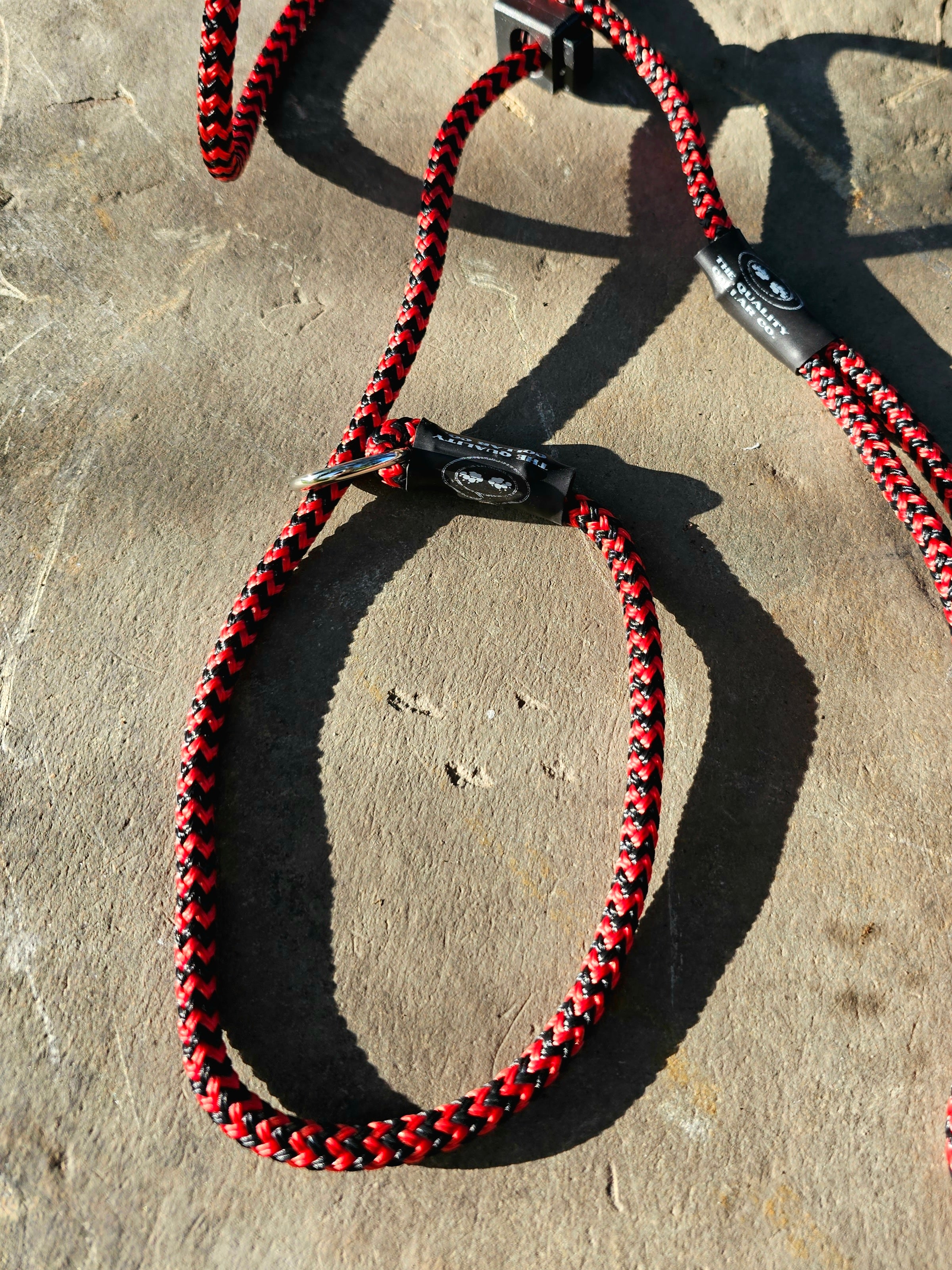 Zig Zag Soft Rope Slip Lead 8mm (standard)