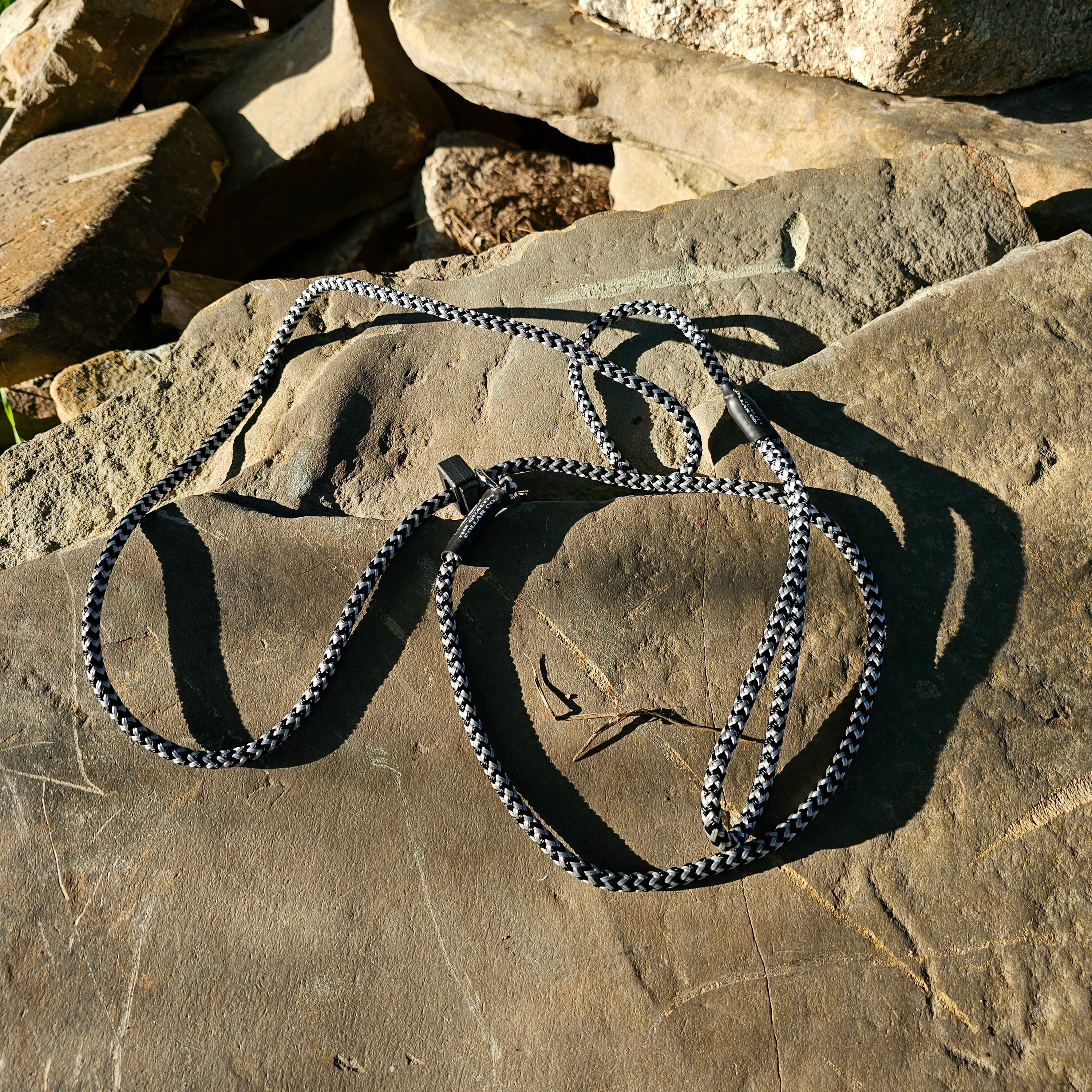 Zig Zag Soft Rope Slip Lead 8mm (standard)