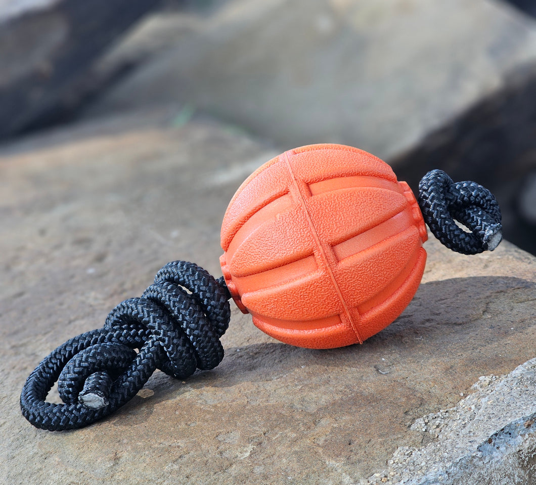 Dura-Foam Ball on a Rope by Ruff-Paws!